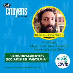 Sociólogo Rodrigo Fernández: “los miedos y las incertidumbres han reaparecido con la pandemia”